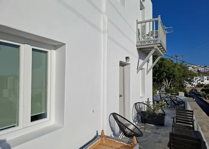 Gazia Sea View House - Appartement Mykonos Town